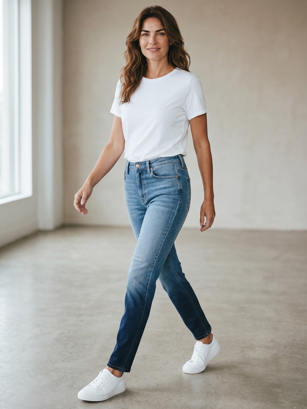 Women's HUDSON BLAIR Medium Washed High Rise Skinny Denim Jeans/SIZE: 29